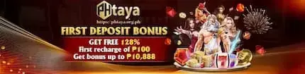 phtaya homepage banner first deposit bonus